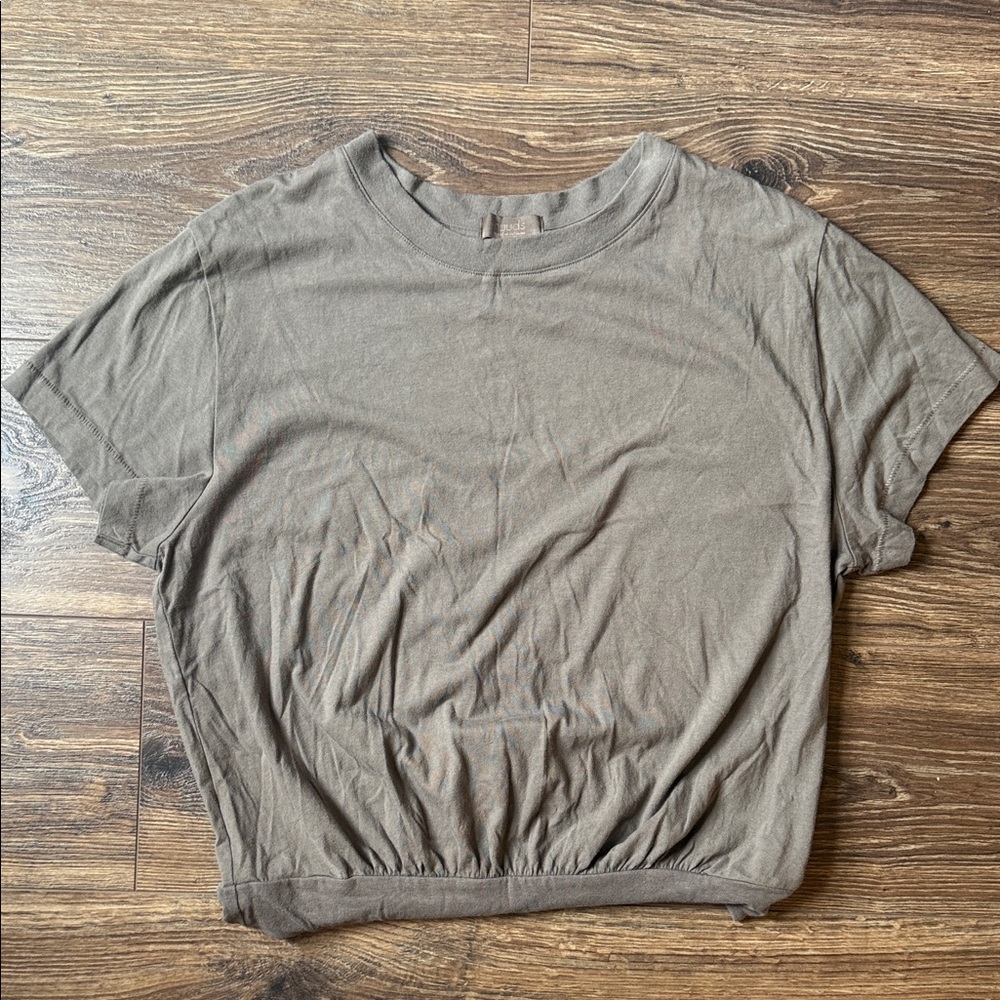 nuuds T-Shirt Bodysuit in Willow Size Large